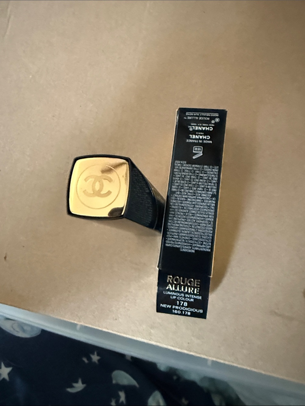CHANEL Rouge Allure 178 New Prodigious Black Packaging